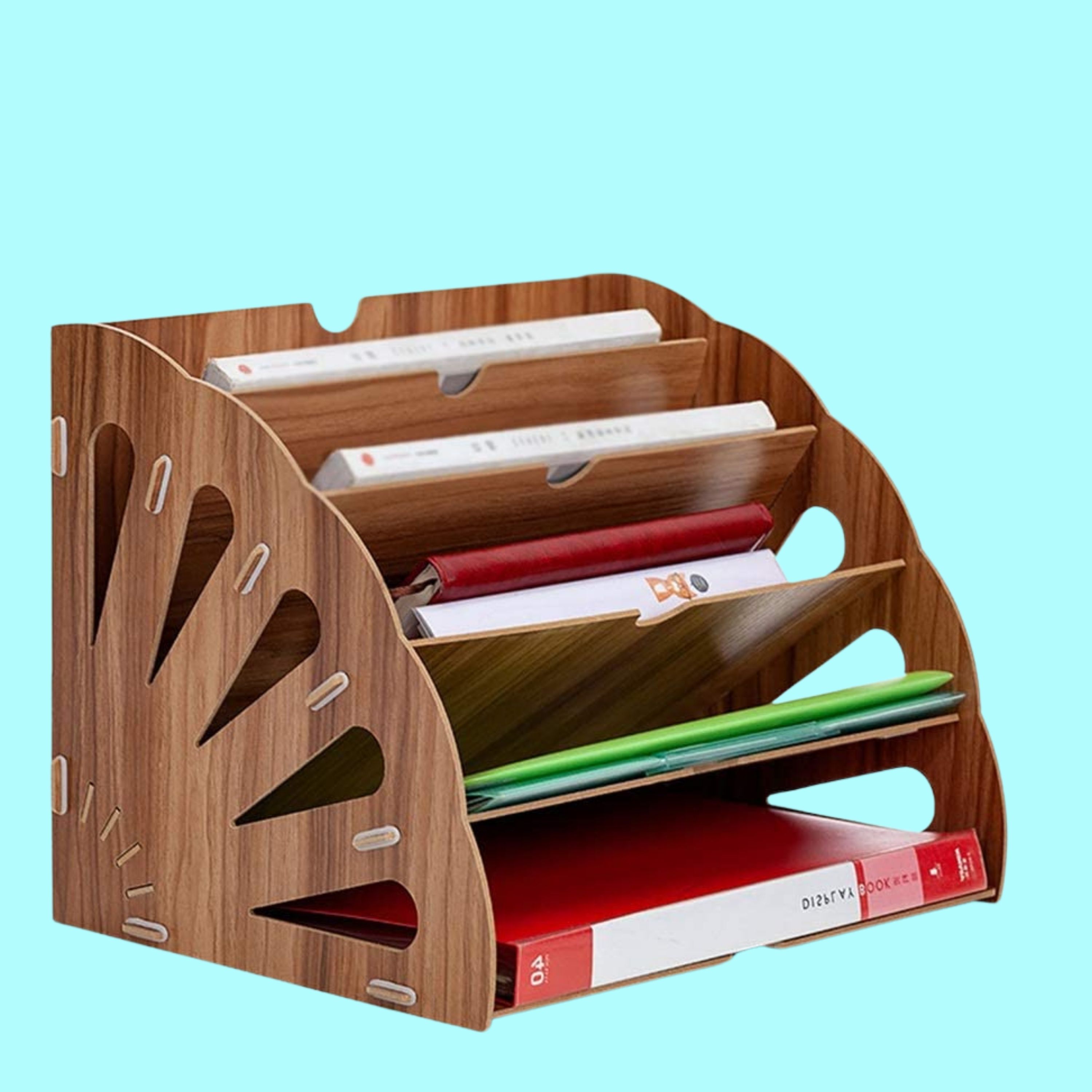 Pen and Note Organizer, laser-cut furniture or storage design by Engravia Mauritius