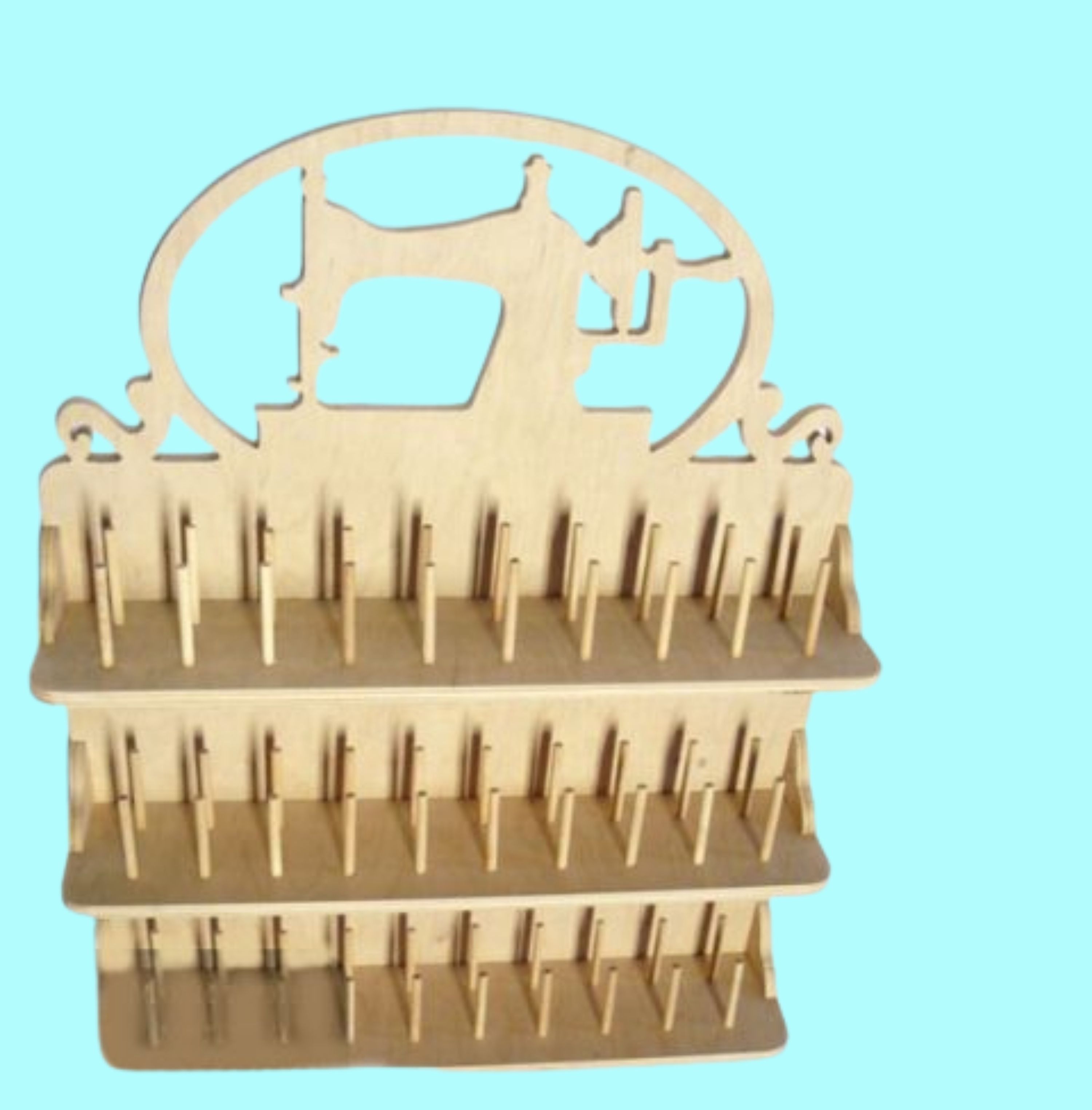 Desktop Mail Organizer custom laser-cut wooden desk organiser by Engravia Mauritius