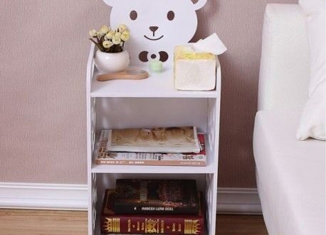 Bear Nursery Shelf custom laser-cut wooden kids furniture by Engravia Mauritius