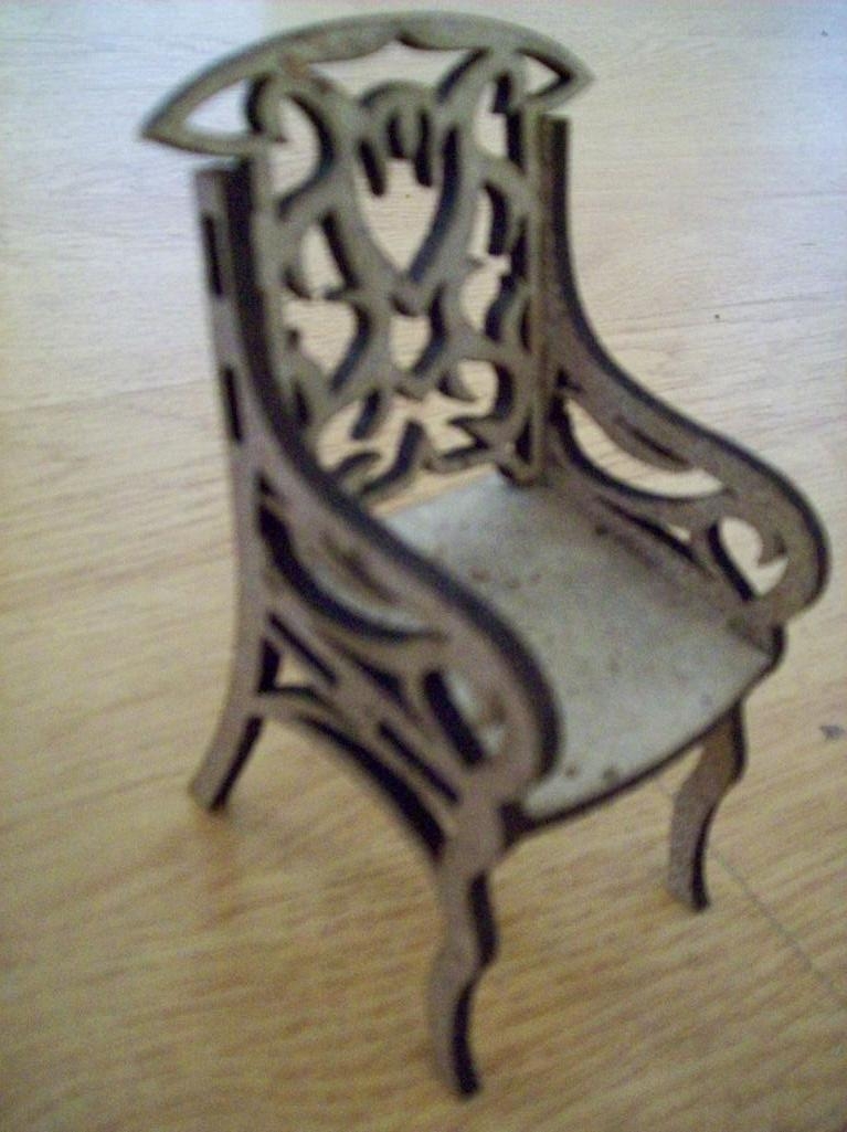 Decorative Accent Chair custom laser-cut wooden chairs & seating by Engravia Mauritius